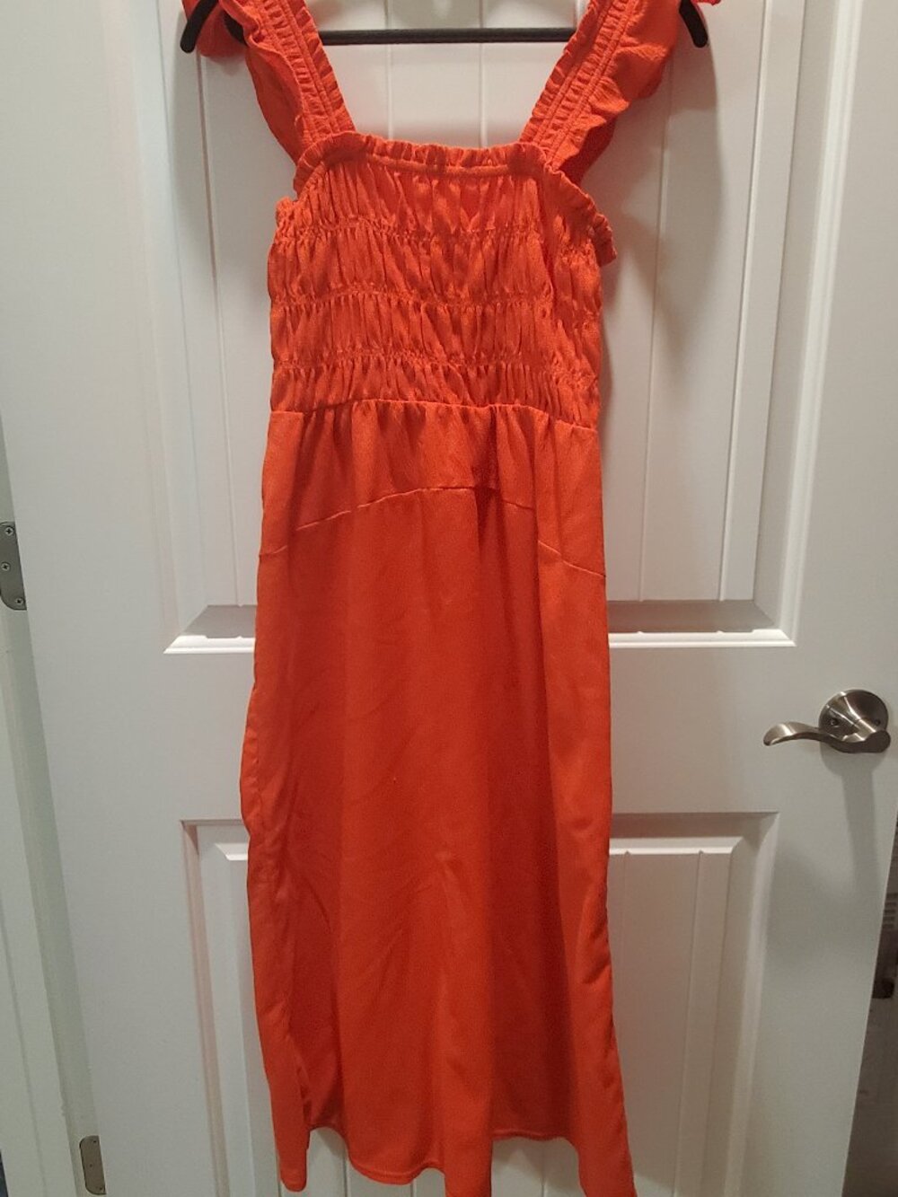Dress: Orange Dress